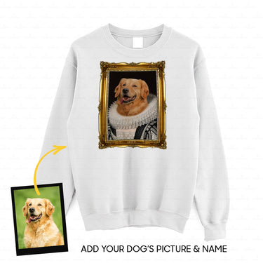 Personalized Dog Gift Idea - Royal Dog's Portrait 26 For Dog Lovers - Standard Crew Neck Sweatshirt